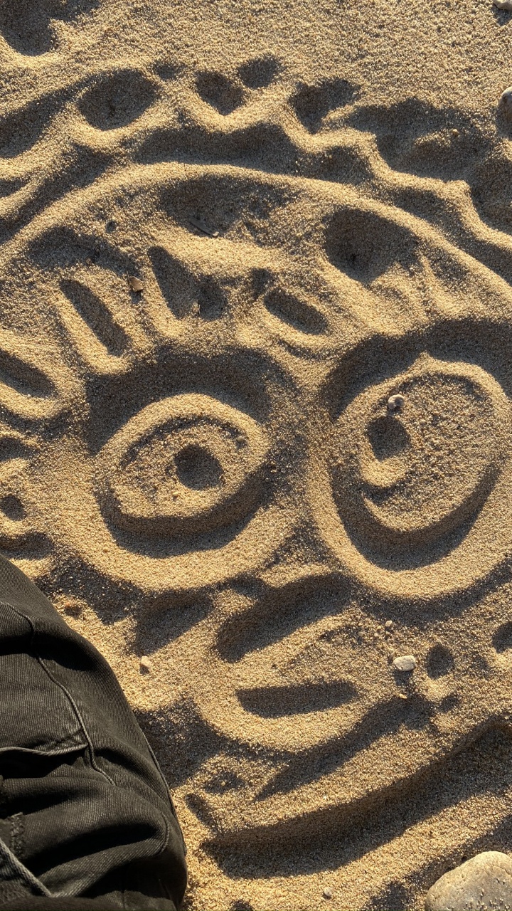 Sand, Arts Visuels, la Sculpture Sur Pierre, Art, Beige. Wallpaper in 720x1280 Resolution