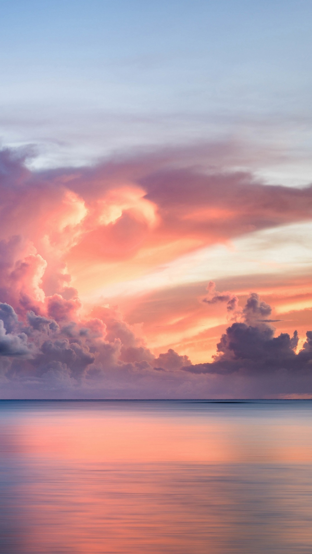 Cloud Landscape, Cloud, Landscape, Landscape Painting, Water. Wallpaper in 1080x1920 Resolution
