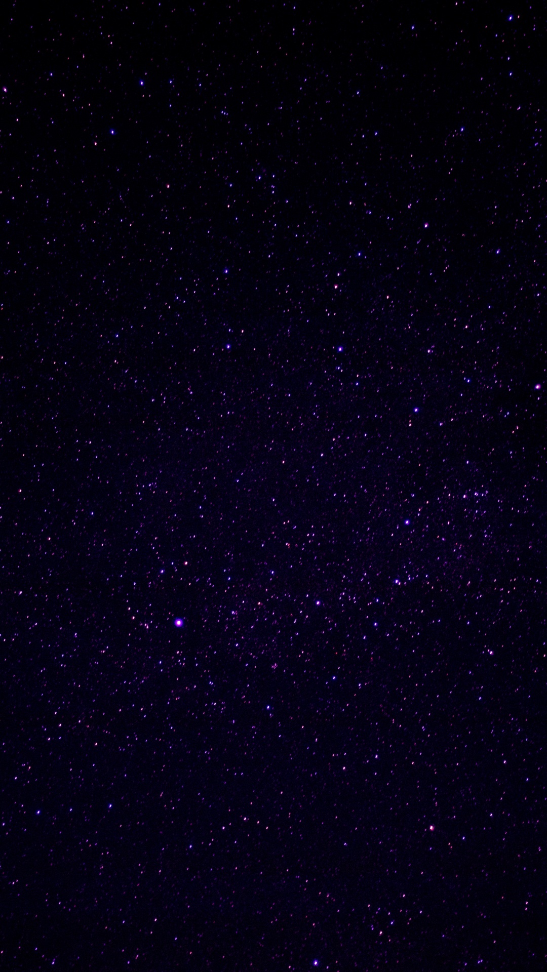 Schwarze Und Weiße Sterne Während Der Nacht. Wallpaper in 1080x1920 Resolution