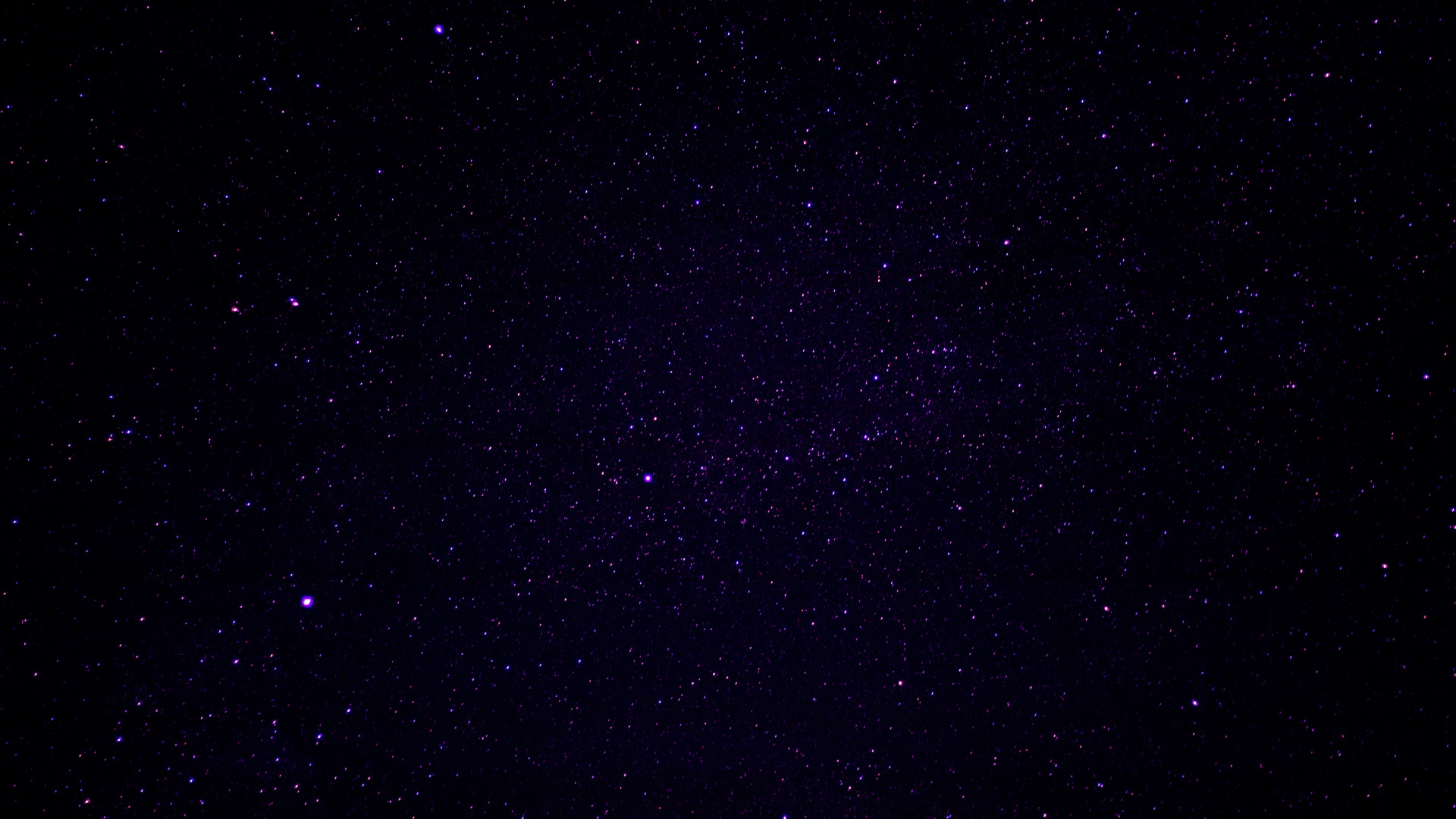 Schwarze Und Weiße Sterne Während Der Nacht. Wallpaper in 1920x1080 Resolution