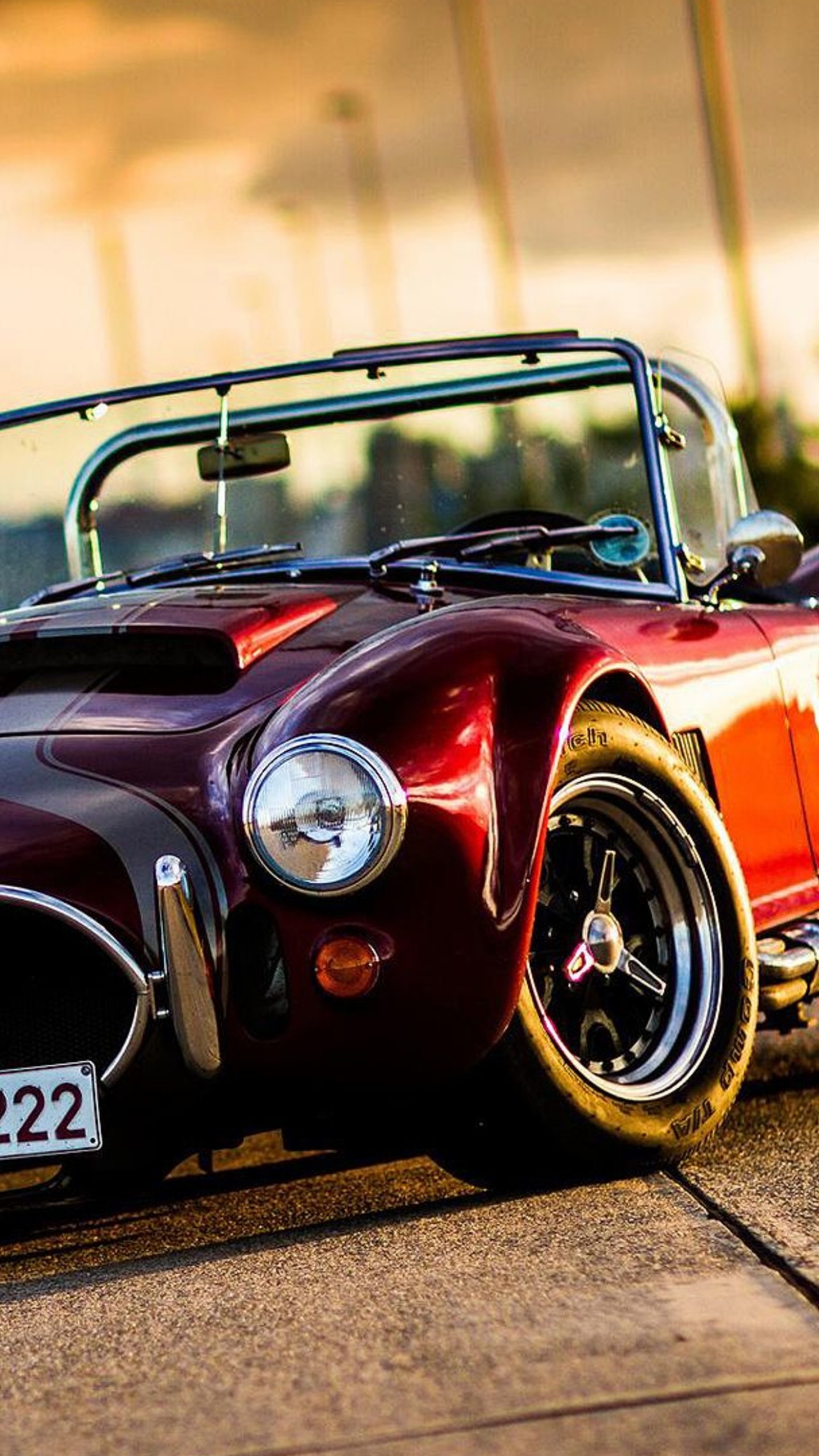 Porsche 911 Rouge et Noire. Wallpaper in 1440x2560 Resolution