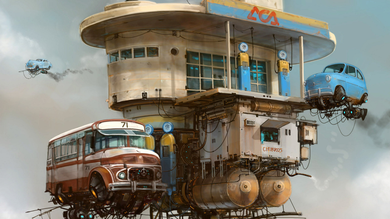 White and Brown Concrete Building. Wallpaper in 1280x720 Resolution