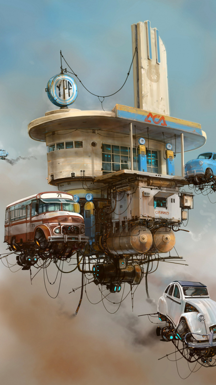 Edificio de Hormigón Blanco y Marrón. Wallpaper in 750x1334 Resolution