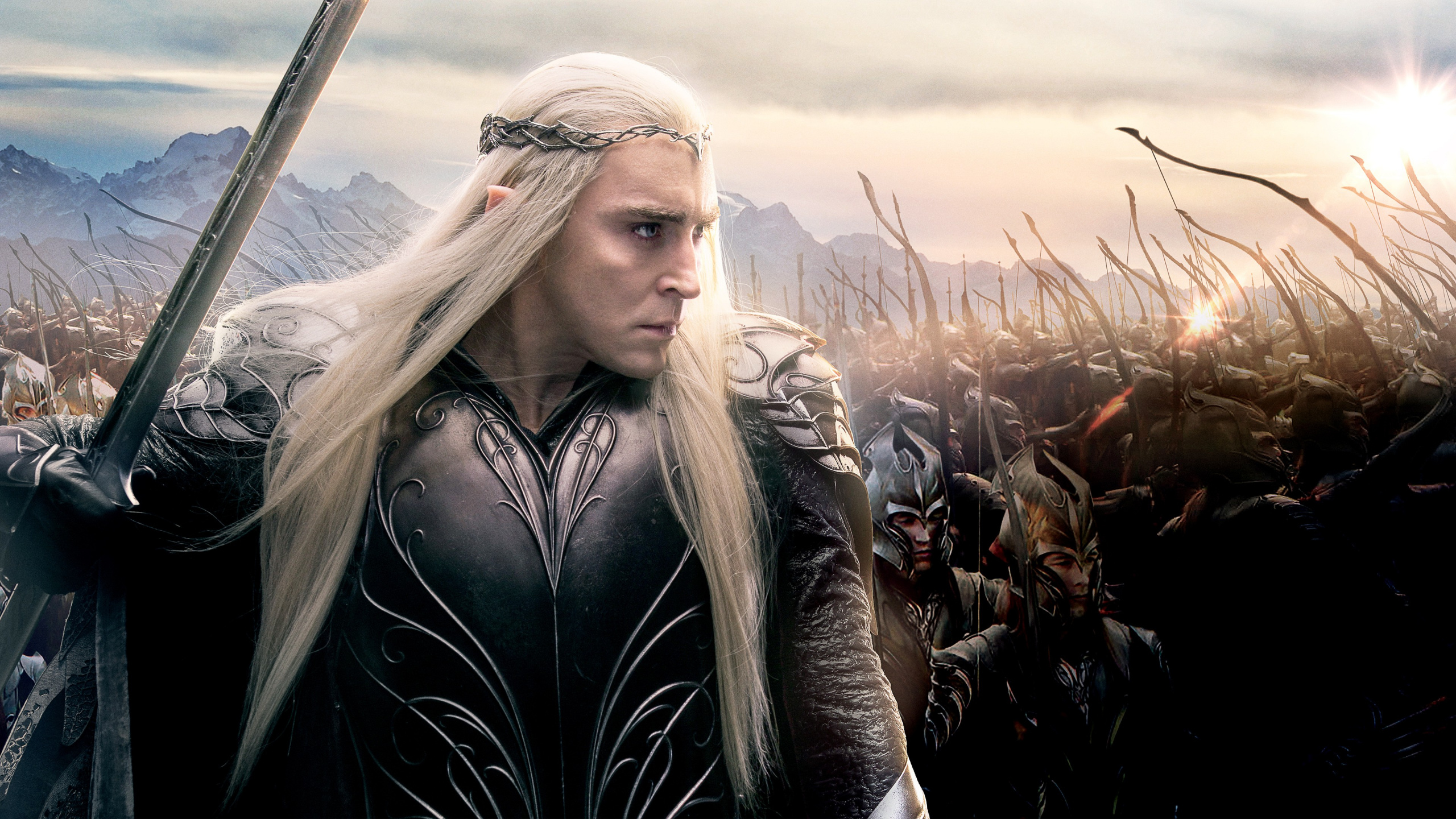 Thranduil, 指环王, 莱格拉斯, 甘道夫, 外套 壁纸 2560x1440 允许