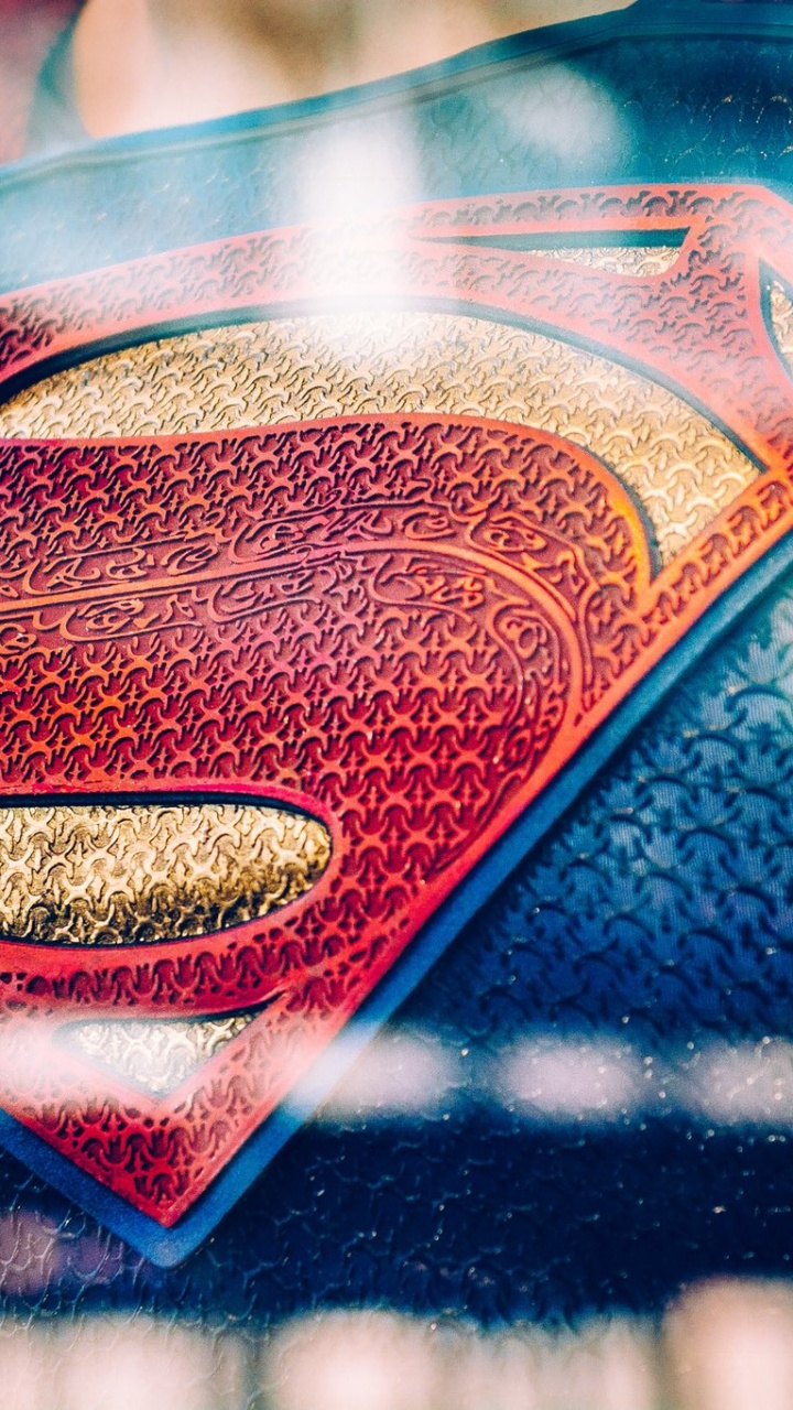 Rote Und Blaue Herzillustration. Wallpaper in 720x1280 Resolution