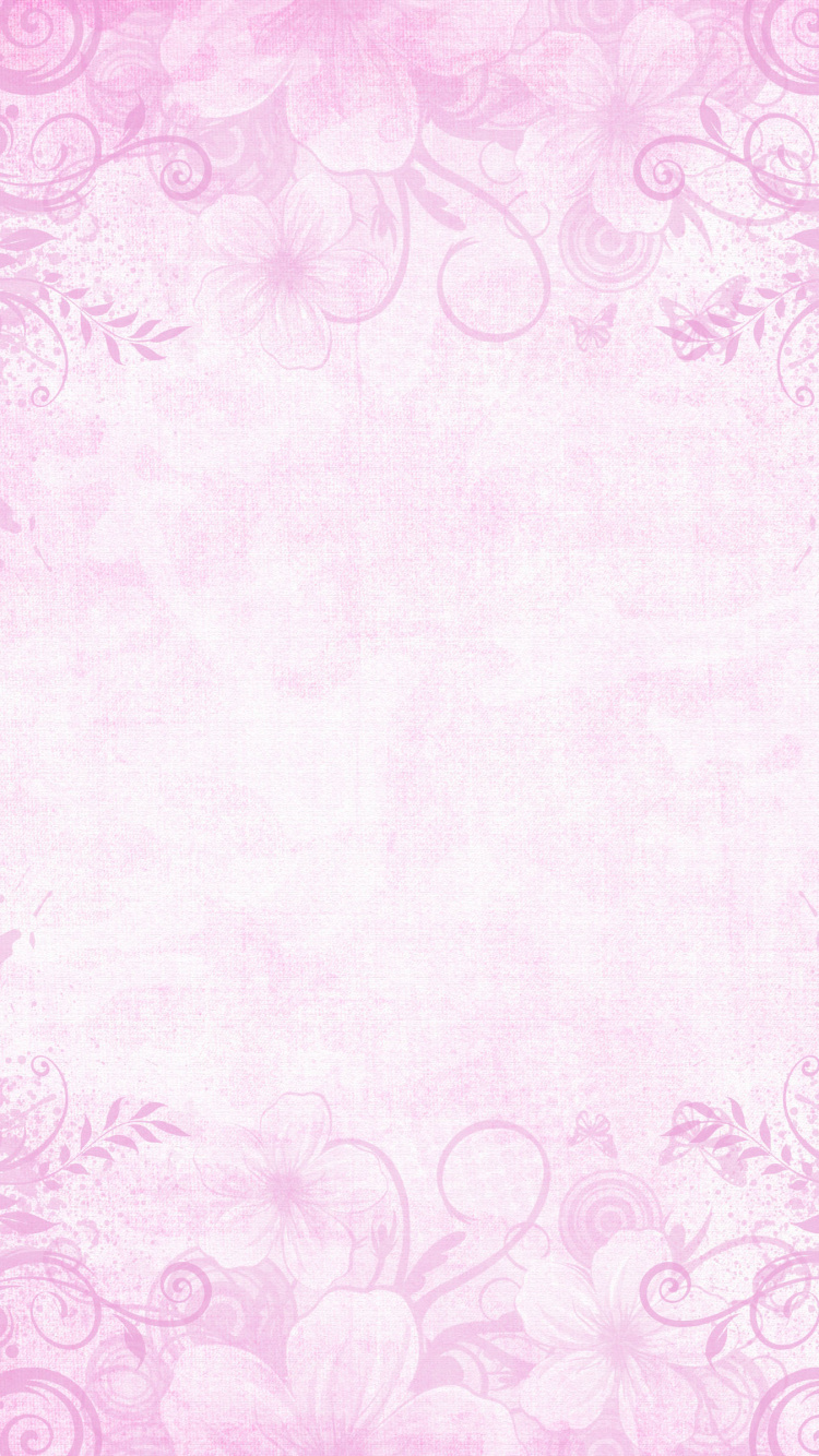 Textil Floral Morado y Blanco. Wallpaper in 750x1334 Resolution
