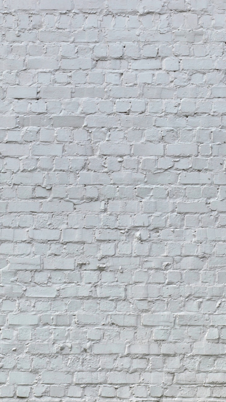 Pared de Ladrillo Blanco y Gris. Wallpaper in 720x1280 Resolution