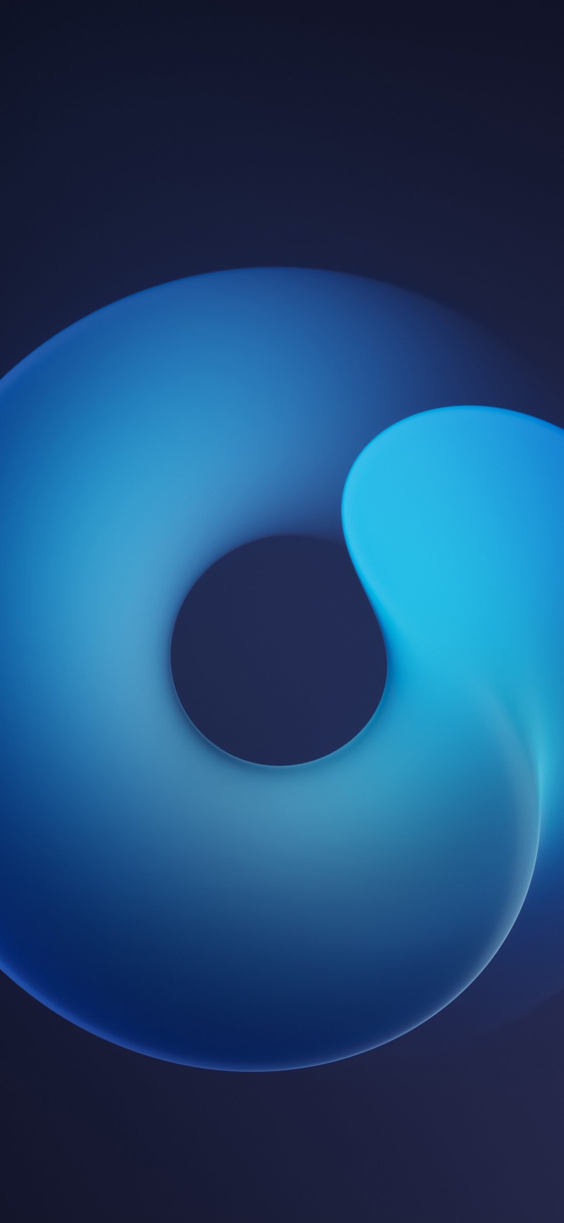 Cercle, Blue, Gaz, Symbole, Art. Wallpaper in 1125x2436 Resolution