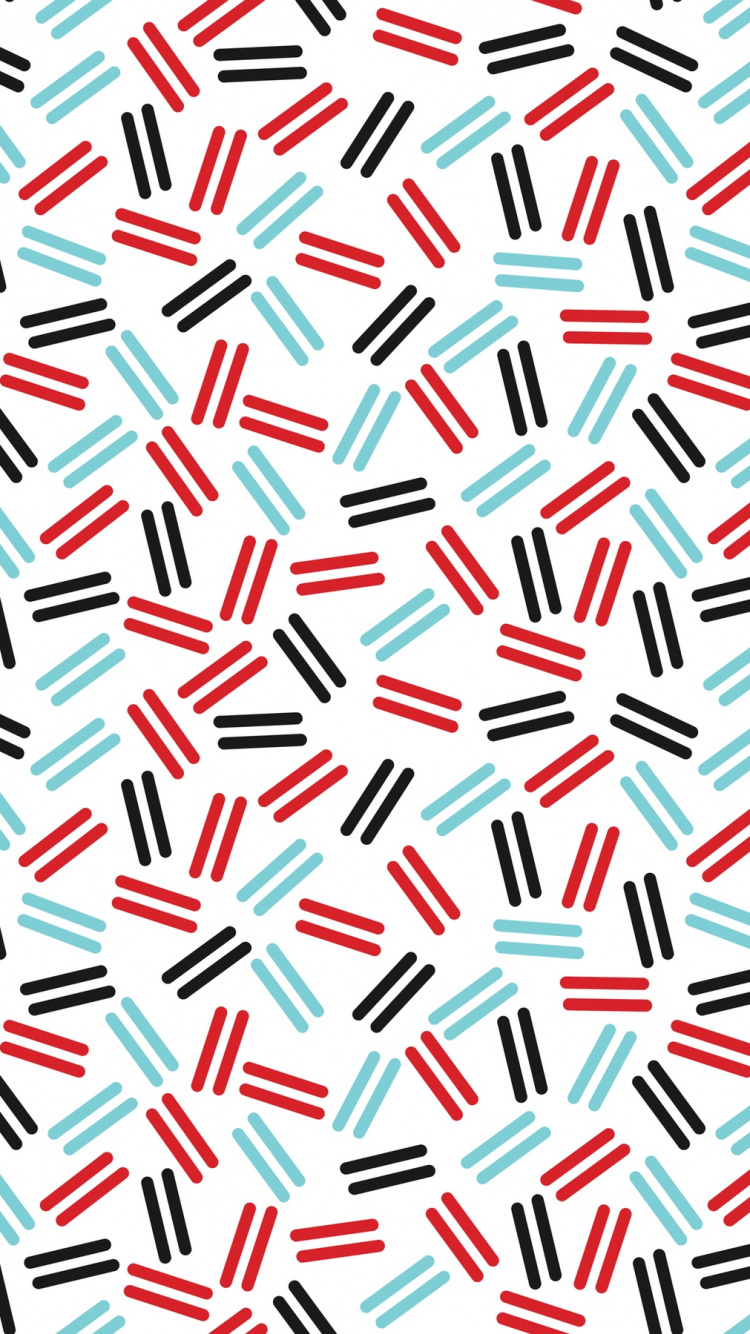 Textil Blanco Rojo y Negro. Wallpaper in 750x1334 Resolution