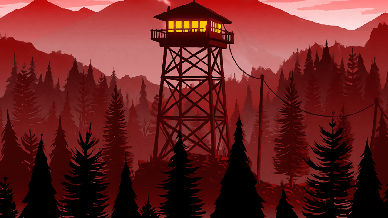 OLED, Firewatch, Ios, Naturaleza, Paisaje Natural. Wallpaper in 1280x720 Resolution