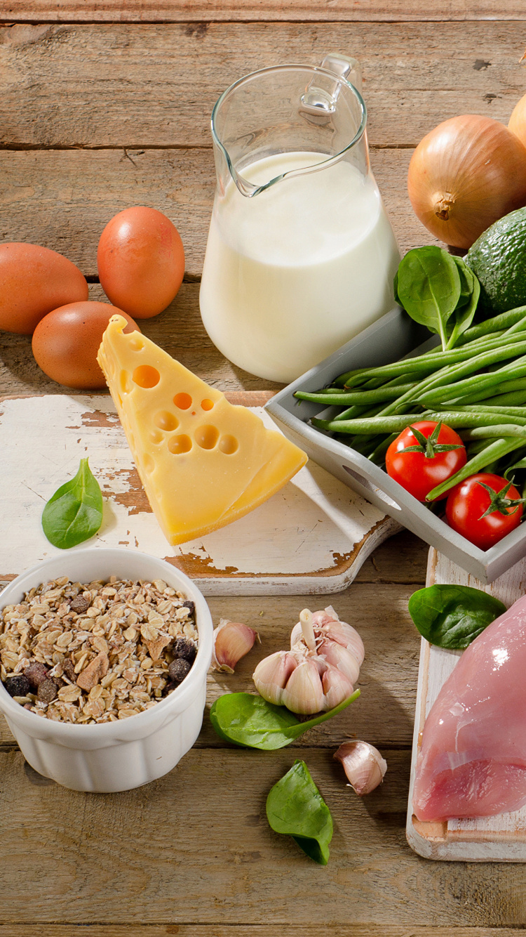 Rote Und Grüne Chilischoten Und Gelbe Zitronenfrüchte. Wallpaper in 750x1334 Resolution