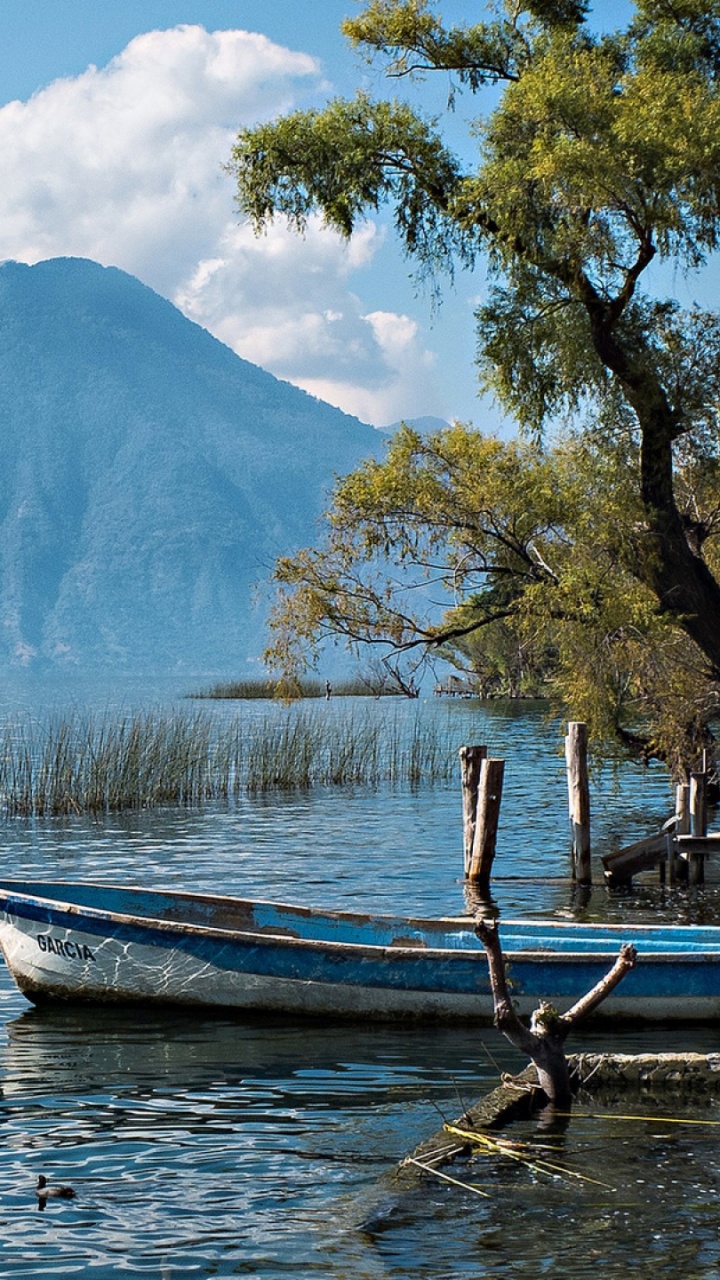 旅游景点, 性质, 湖区, 反射, 安装的风景 壁纸 720x1280 允许