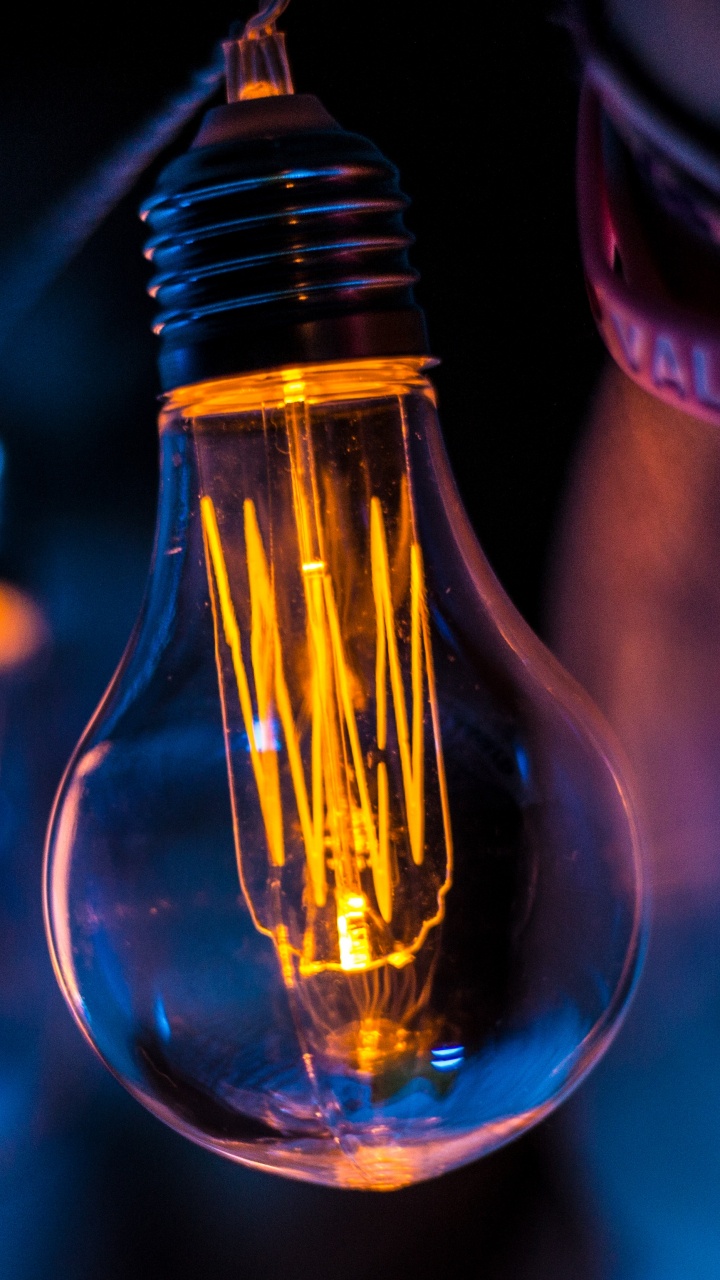 Ampoule Jaune et Rouge. Wallpaper in 720x1280 Resolution