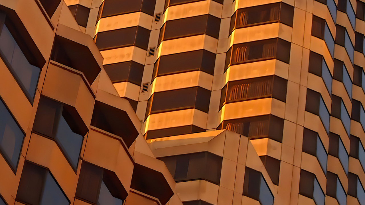 Wolkenkratzer, Architektur, Winkel, Gebäude, Holz. Wallpaper in 1280x720 Resolution