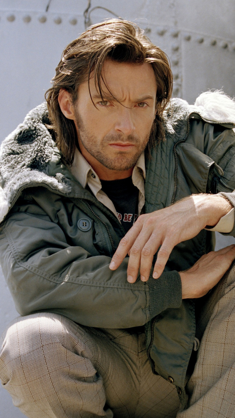 Hugh Jackman, Celebrity, Actor, Military, Army. Wallpaper in 750x1334 Resolution