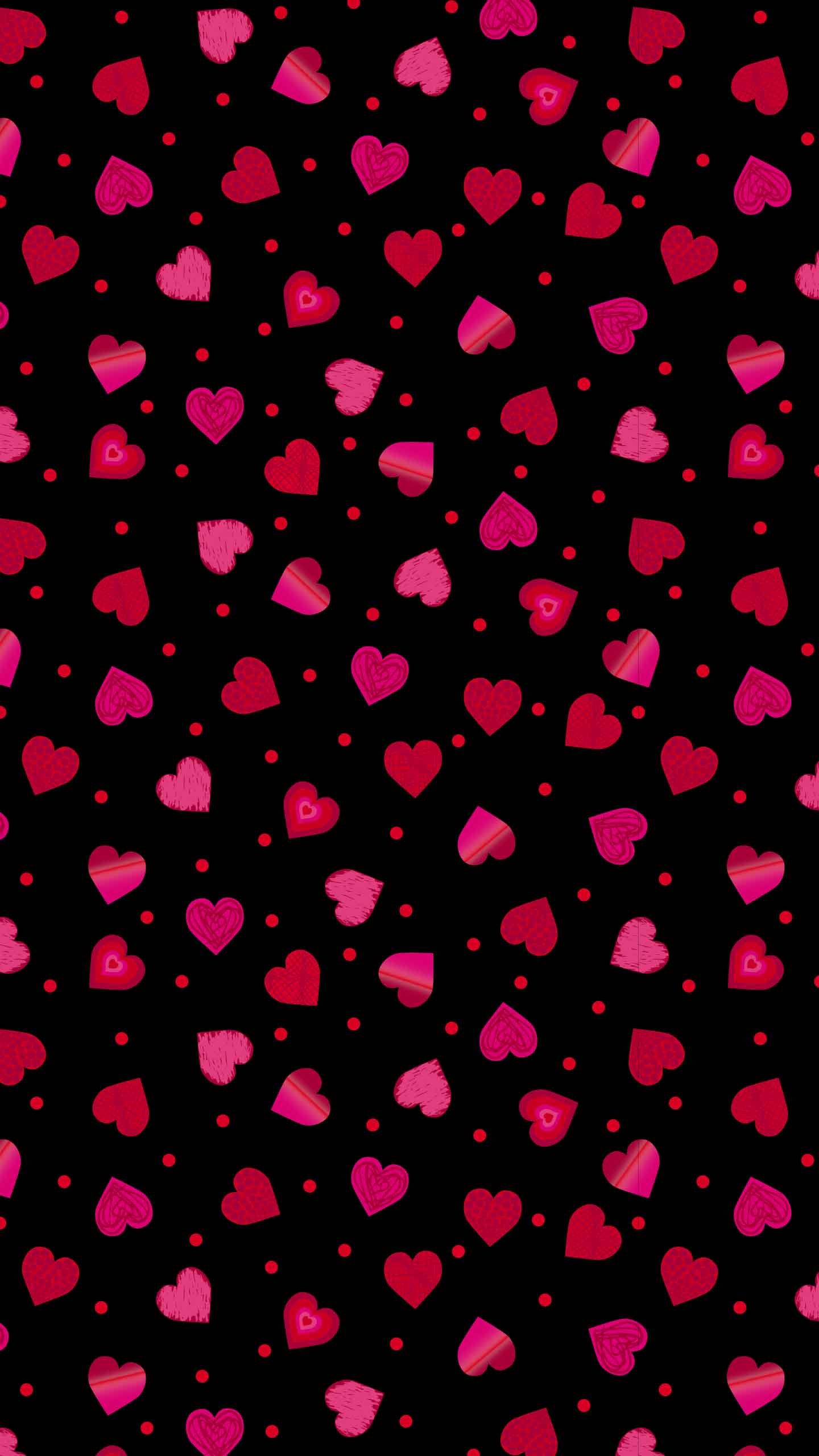 Heart, Pink, Material Property, Magenta, Rectangle. Wallpaper in 1440x2560 Resolution