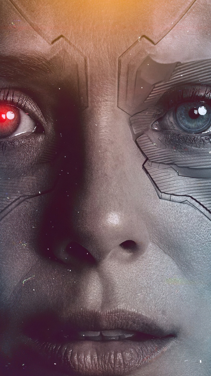 万达Maximoff, 愿景, 扇子的艺术, 奇迹工作室, Marvel 壁纸 720x1280 允许