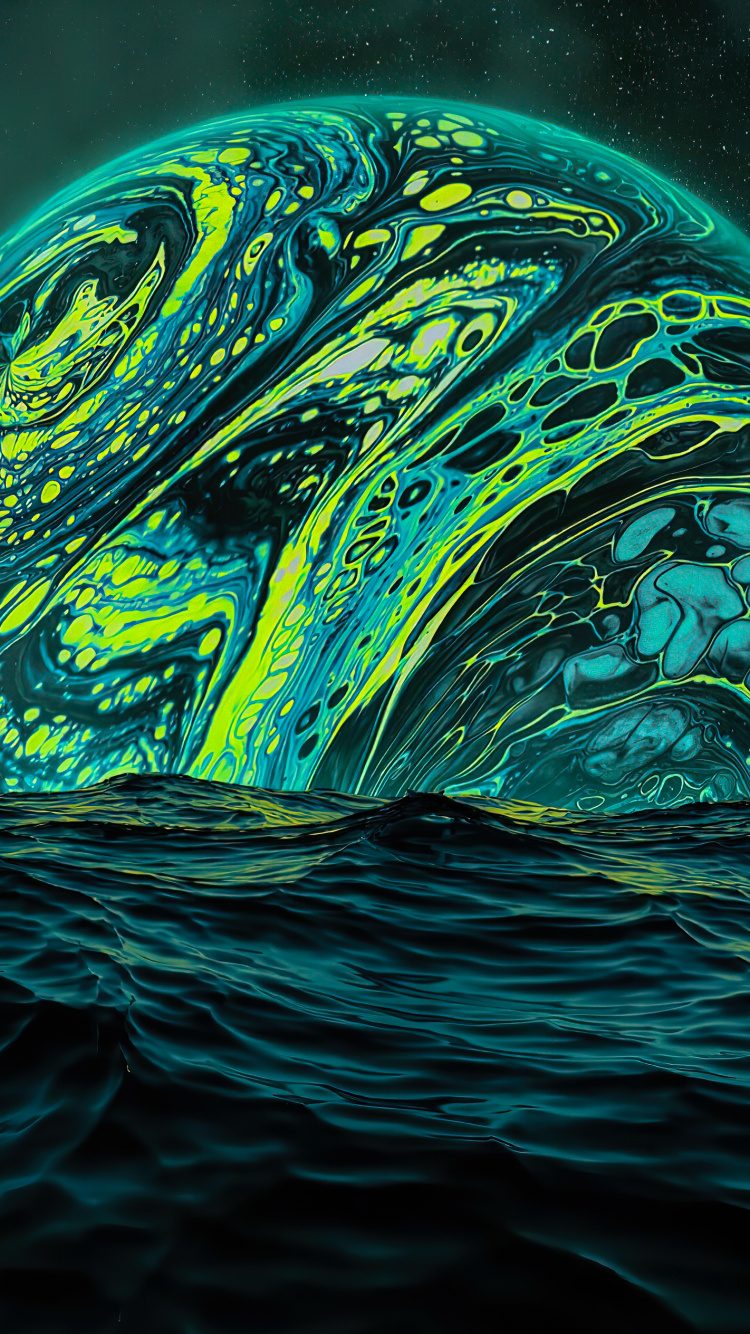 Réflexion, Planète, Eau, Les Ressources en Eau, Liquid. Wallpaper in 750x1334 Resolution