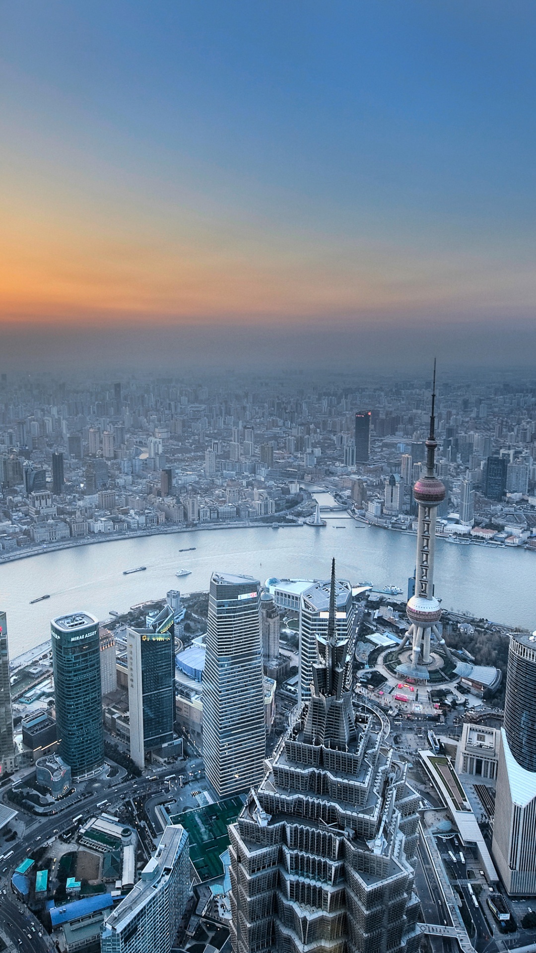 Aerial View of City Buildings During Daytime. Wallpaper in 1080x1920 Resolution