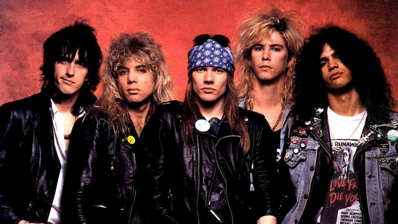 Guns N Roses, Slash, Axl Rose, Not in This Lifetime Tour, Duff McKagan. Wallpaper in 1280x720 Resolution
