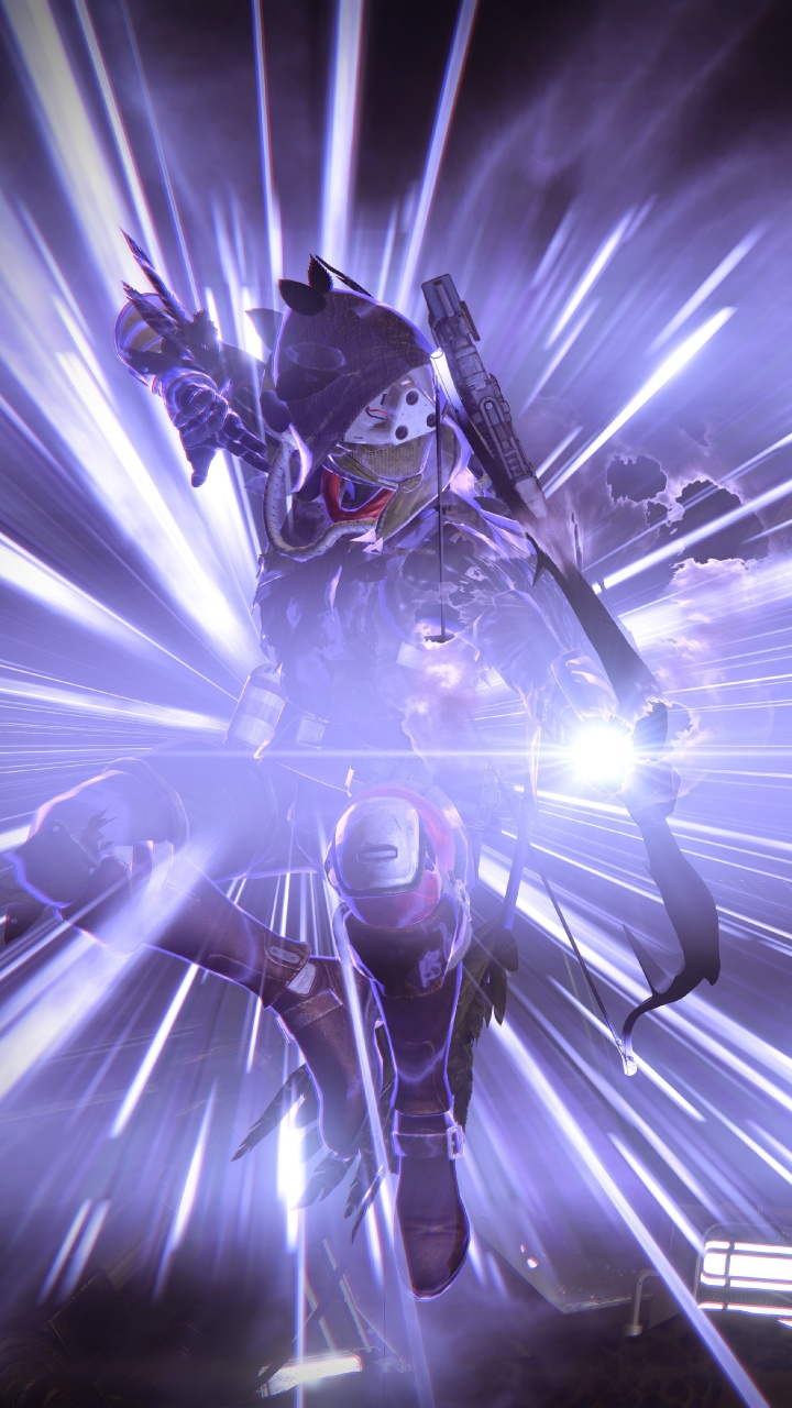 Luz Blanca y Azul en Una Habitación Oscura. Wallpaper in 720x1280 Resolution