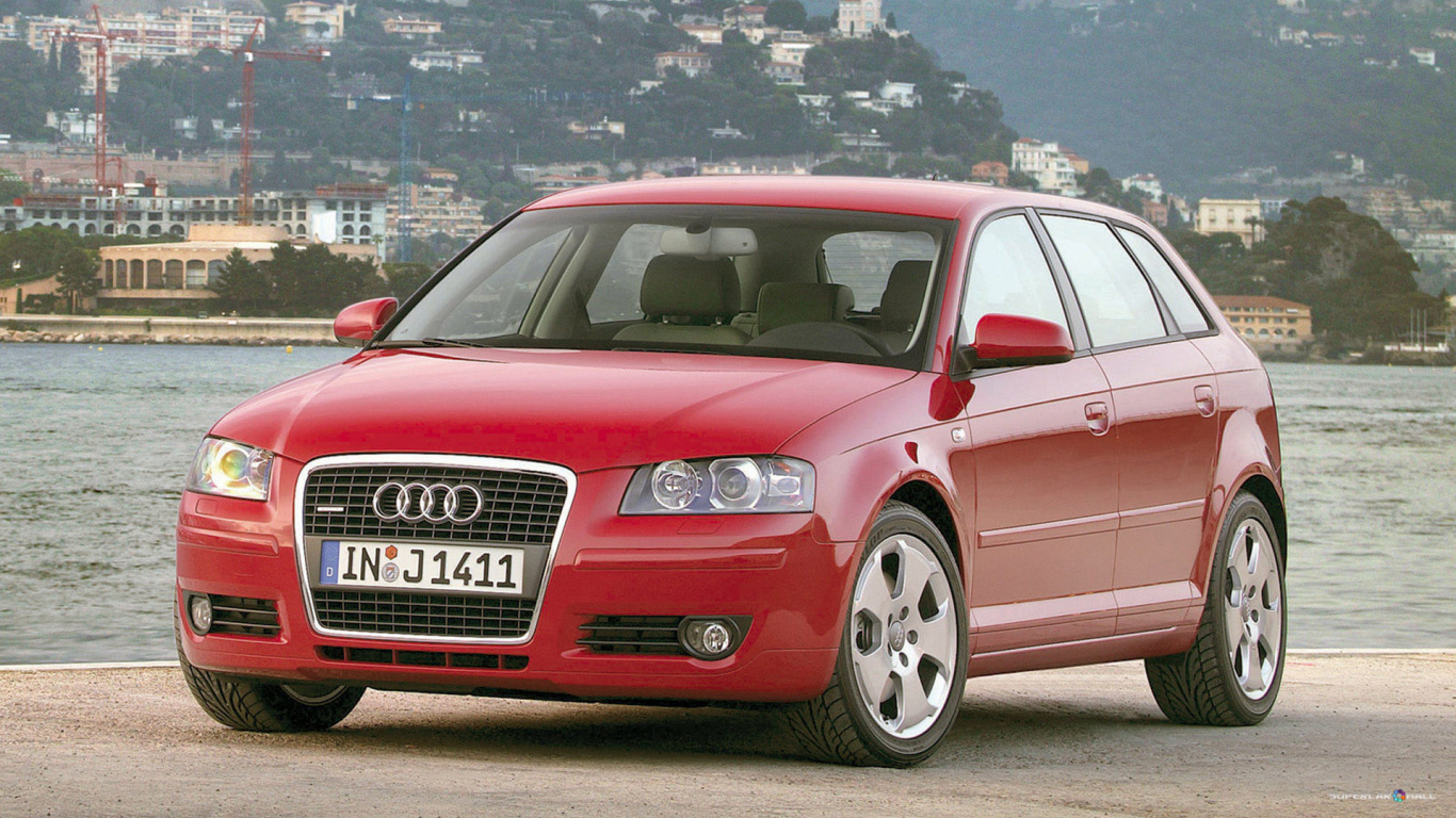 奥迪, 奥迪quattro, 奥迪 A3 Sportback, 奥迪a3 Sportback Quattro, 2007奥迪A3 壁纸 1366x768 允许