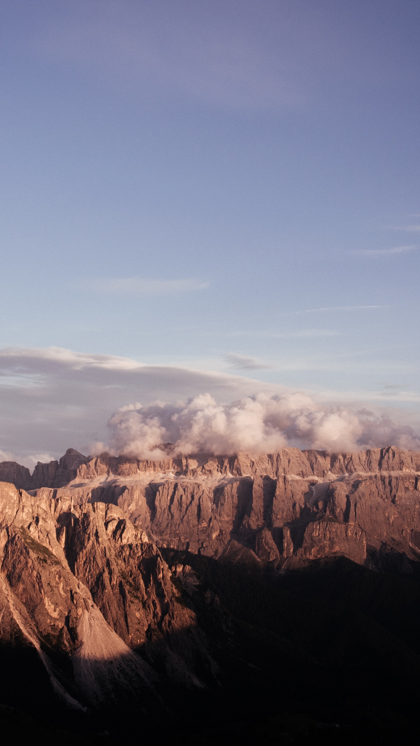 Naturlandschaft, Ödland, Cloud, Horizont, Canyon. Wallpaper in 1440x2560 Resolution