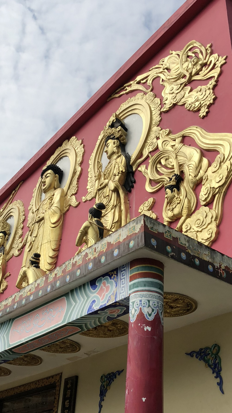 Landmark, Faade, Architecture, Facade, Chinese Architecture. Wallpaper in 750x1334 Resolution