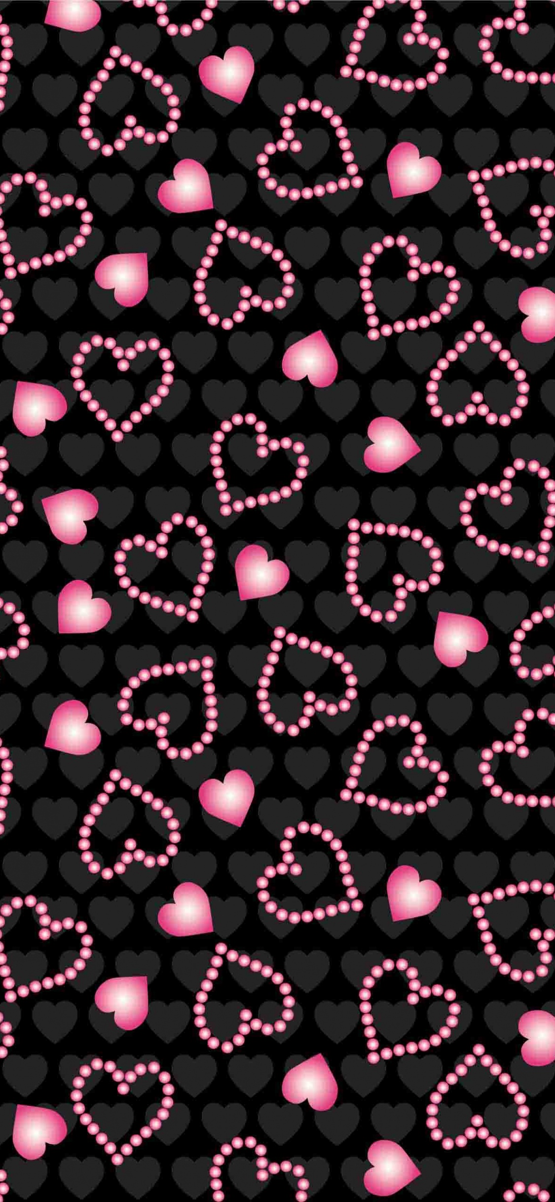 Patrón, Wisgoon - Red Social, Diseño, Negro, Rojo. Wallpaper in 1125x2436 Resolution