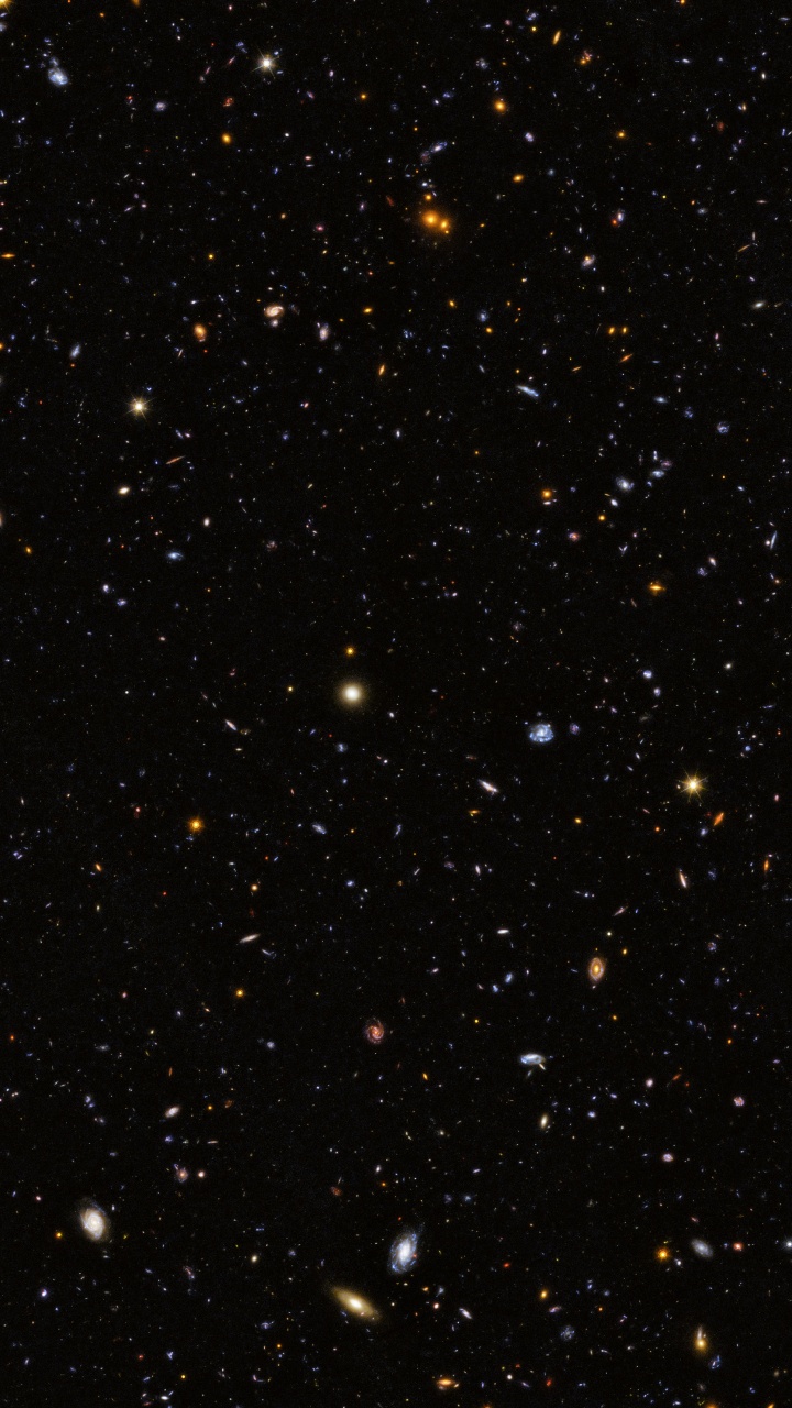 Étoiles Noires et Blanches Dans le Ciel. Wallpaper in 720x1280 Resolution