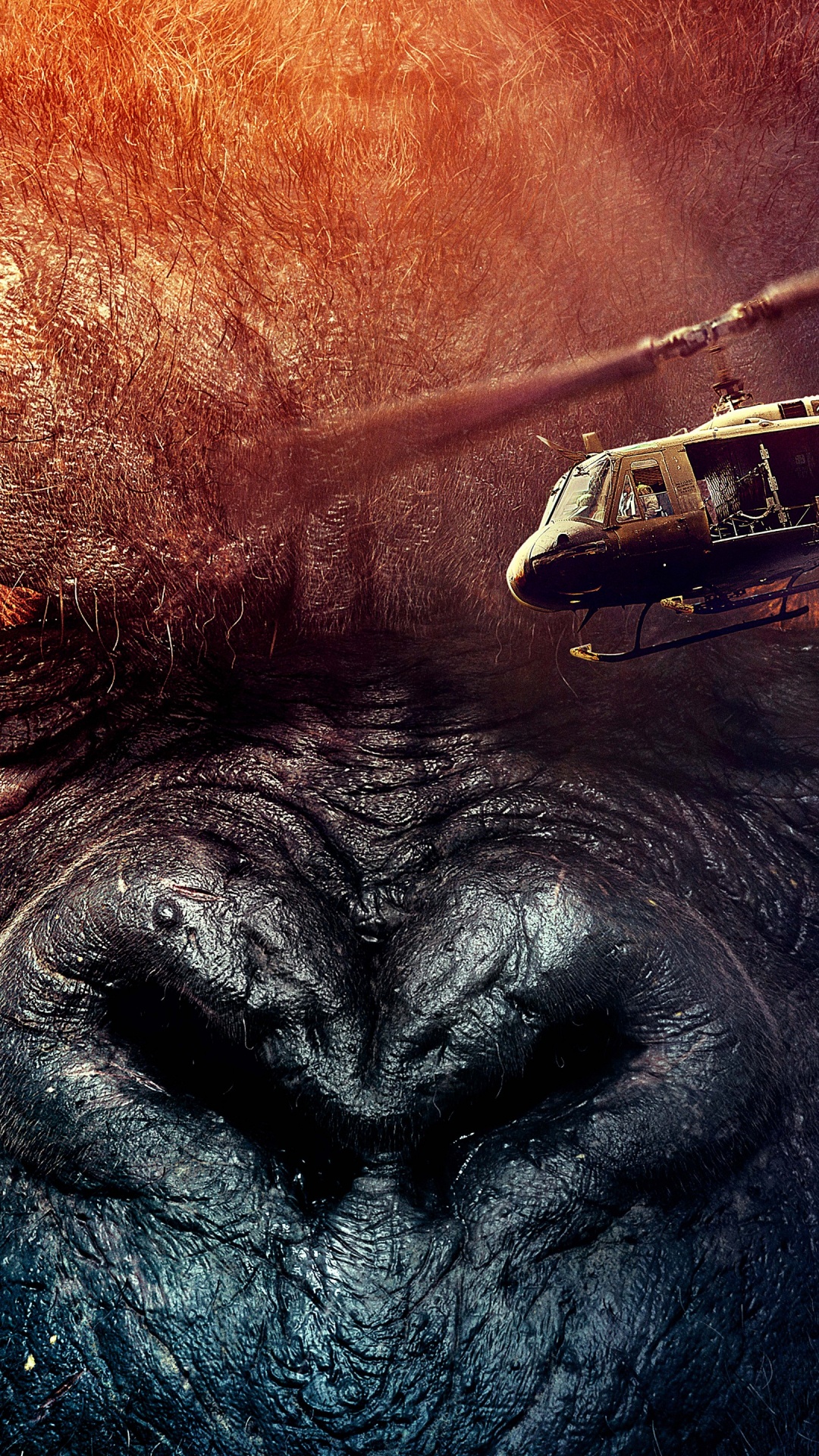 Schwarze Und Braune Löwenmalerei. Wallpaper in 1080x1920 Resolution