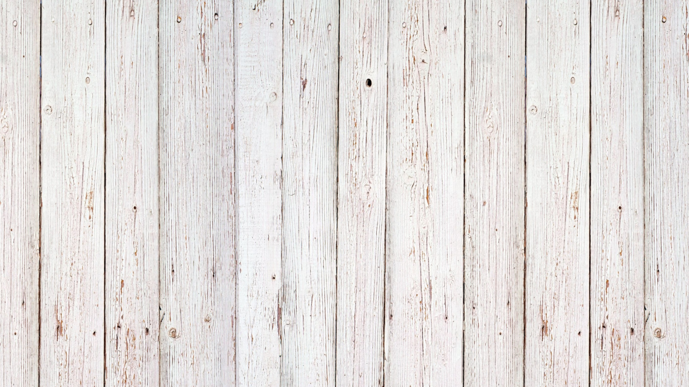 White Wooden Wall With White Paint. Wallpaper in 1366x768 Resolution