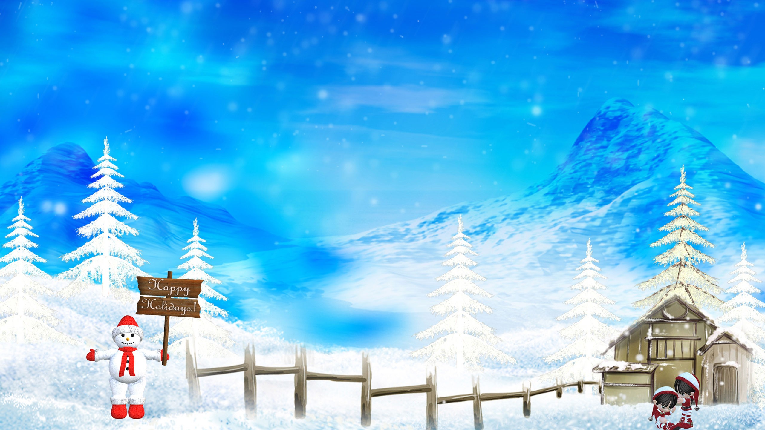 Christmas Day, Holiday, Christmas and Holiday Season, New Year, Winter. Wallpaper in 2560x1440 Resolution