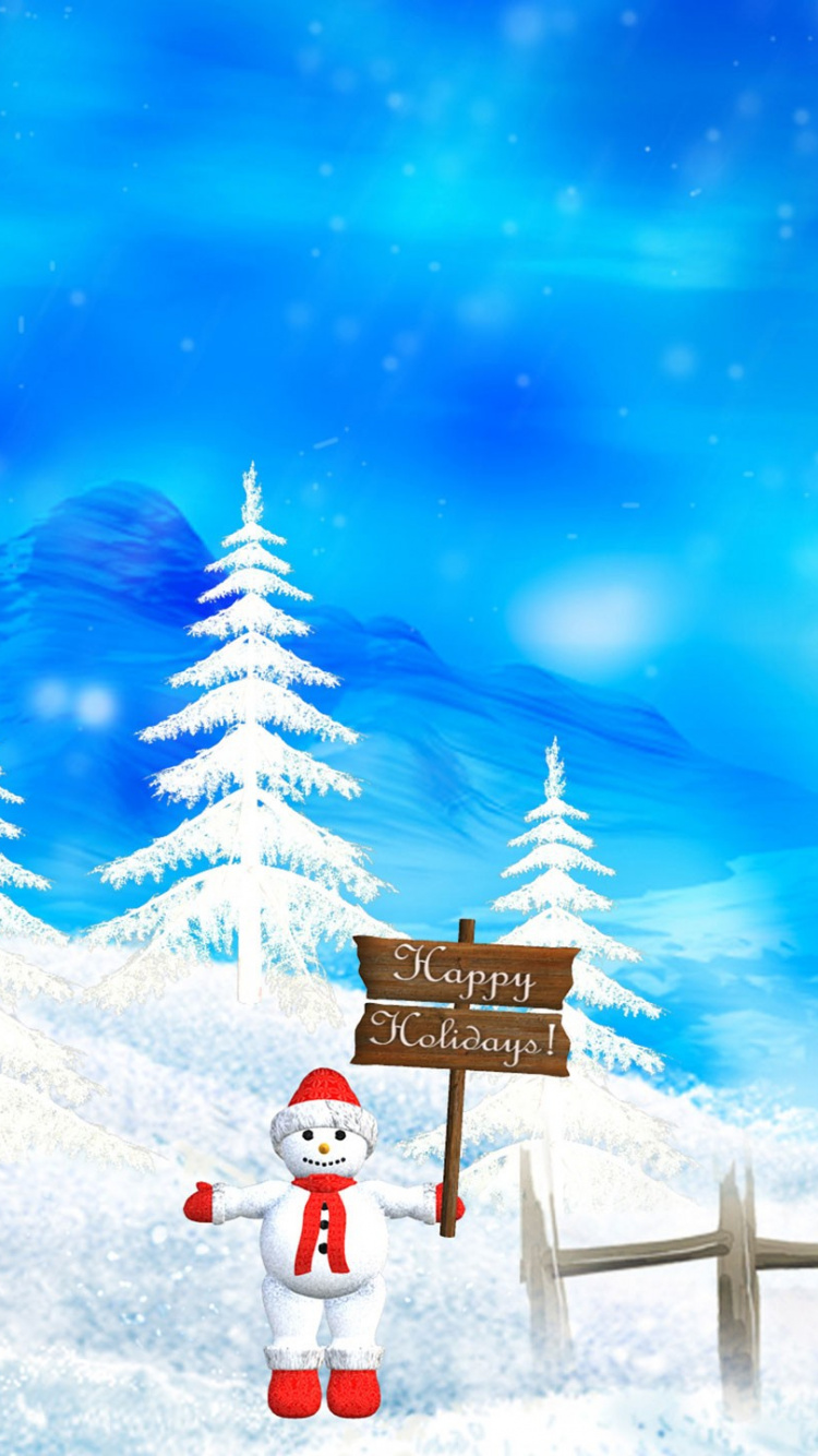 Christmas Day, Holiday, Christmas and Holiday Season, New Year, Winter. Wallpaper in 750x1334 Resolution