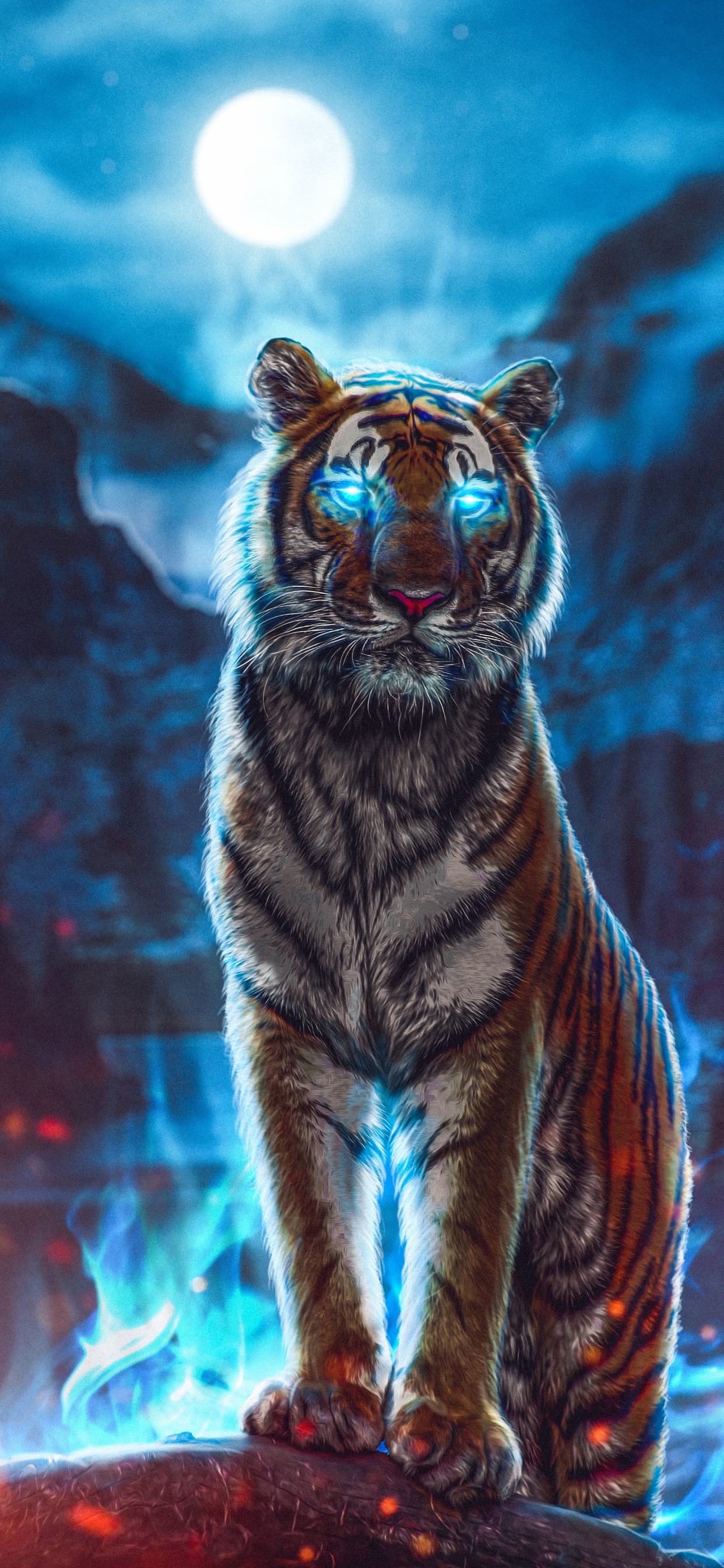 狮子, 老虎, 大丹犬, 猫科, 胡须 壁纸 1242x2688 允许