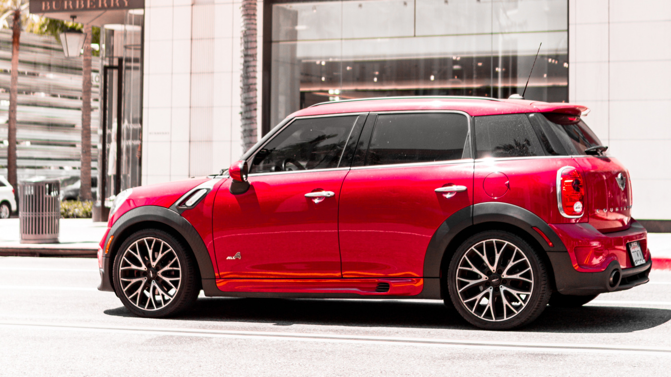 Mini Cooper, 迷你, 新宝马AG, Mini John Cooper Works, 轿车 壁纸 1366x768 允许
