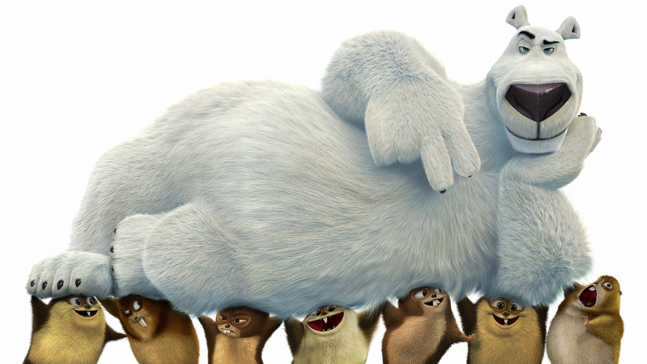 北极熊, 毛绒玩具, 动画, 毛绒, 电影 壁纸 1280x720 允许