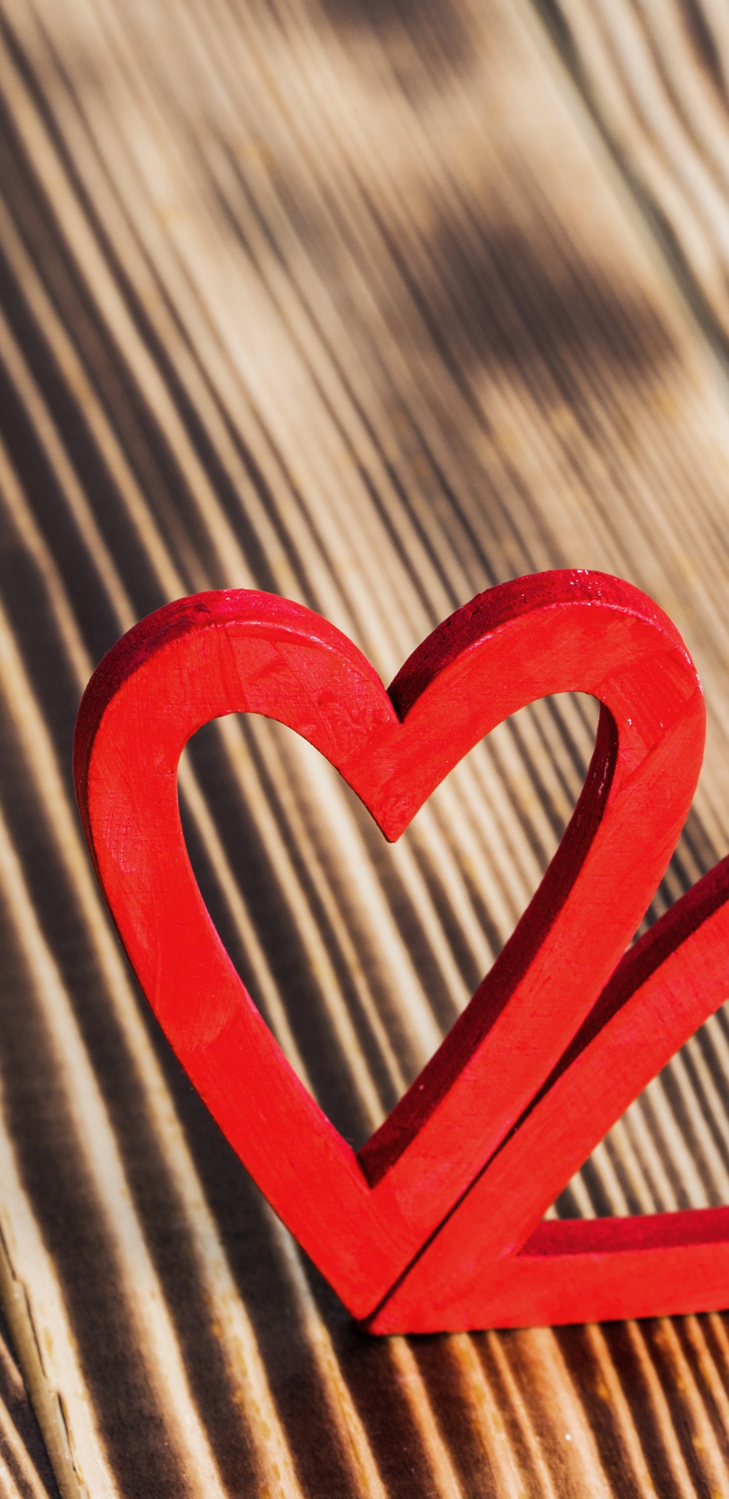 Valentines Day, Heart, Wood, Love. Wallpaper in 1440x2960 Resolution