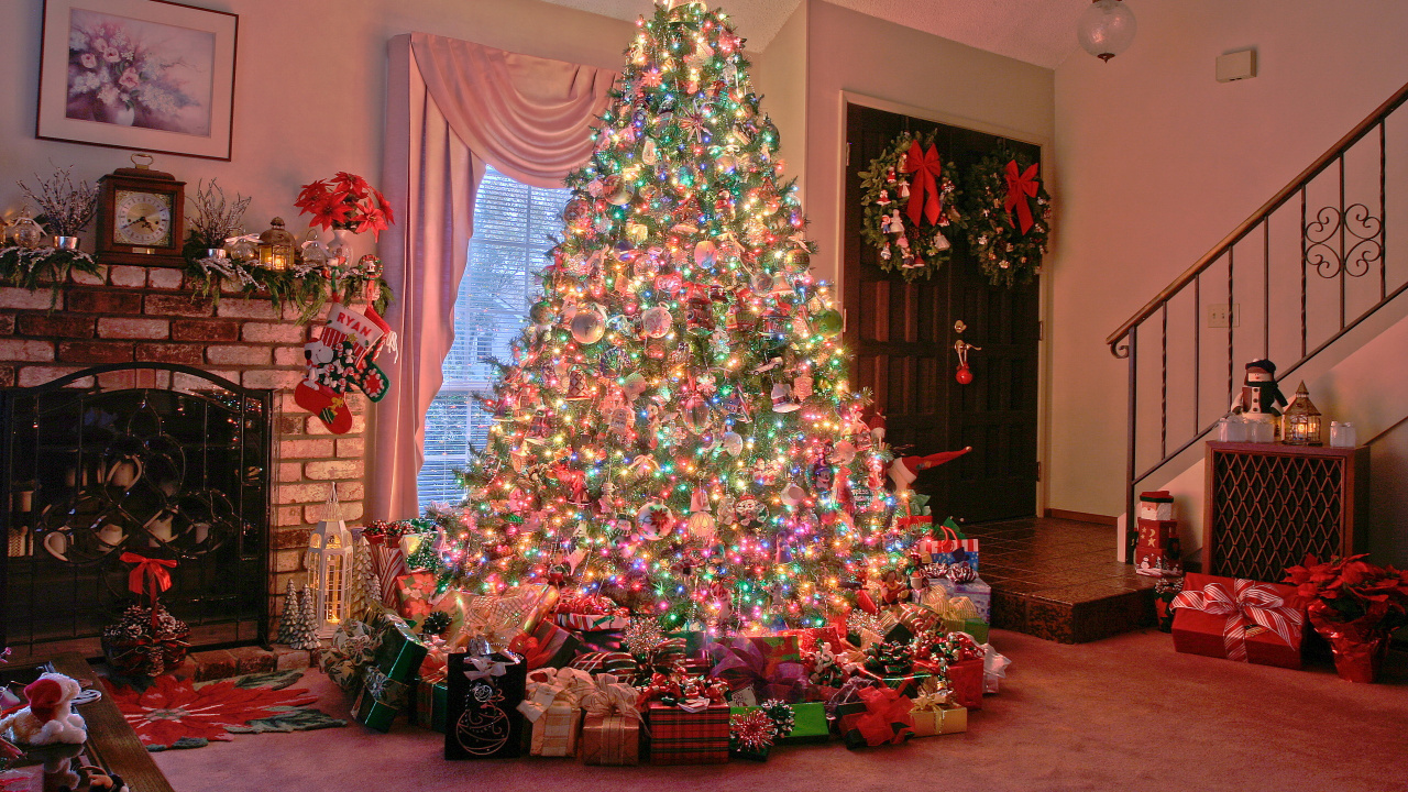 Weihnachten, Weihnachtsbaum, Christmas Ornament, Weihnachtsdekoration, Baum. Wallpaper in 1280x720 Resolution