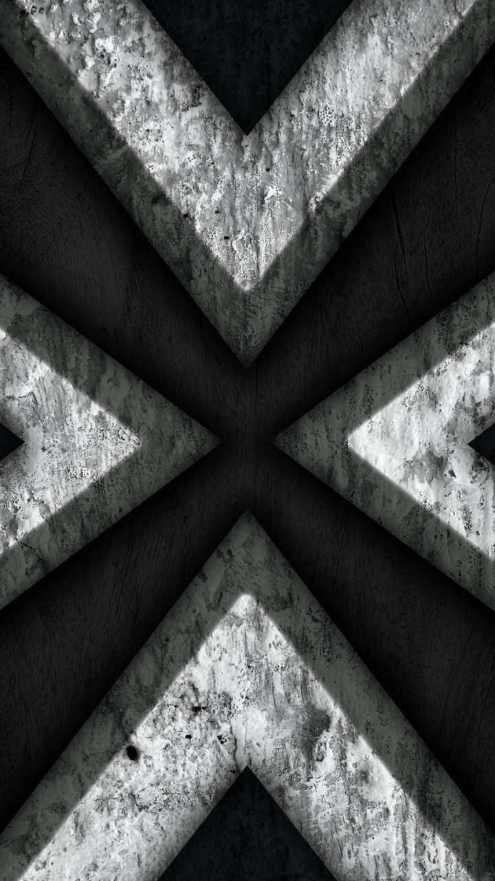 Monochrome, Béton, Noir et Blanc, Gris, Symétrie. Wallpaper in 720x1280 Resolution