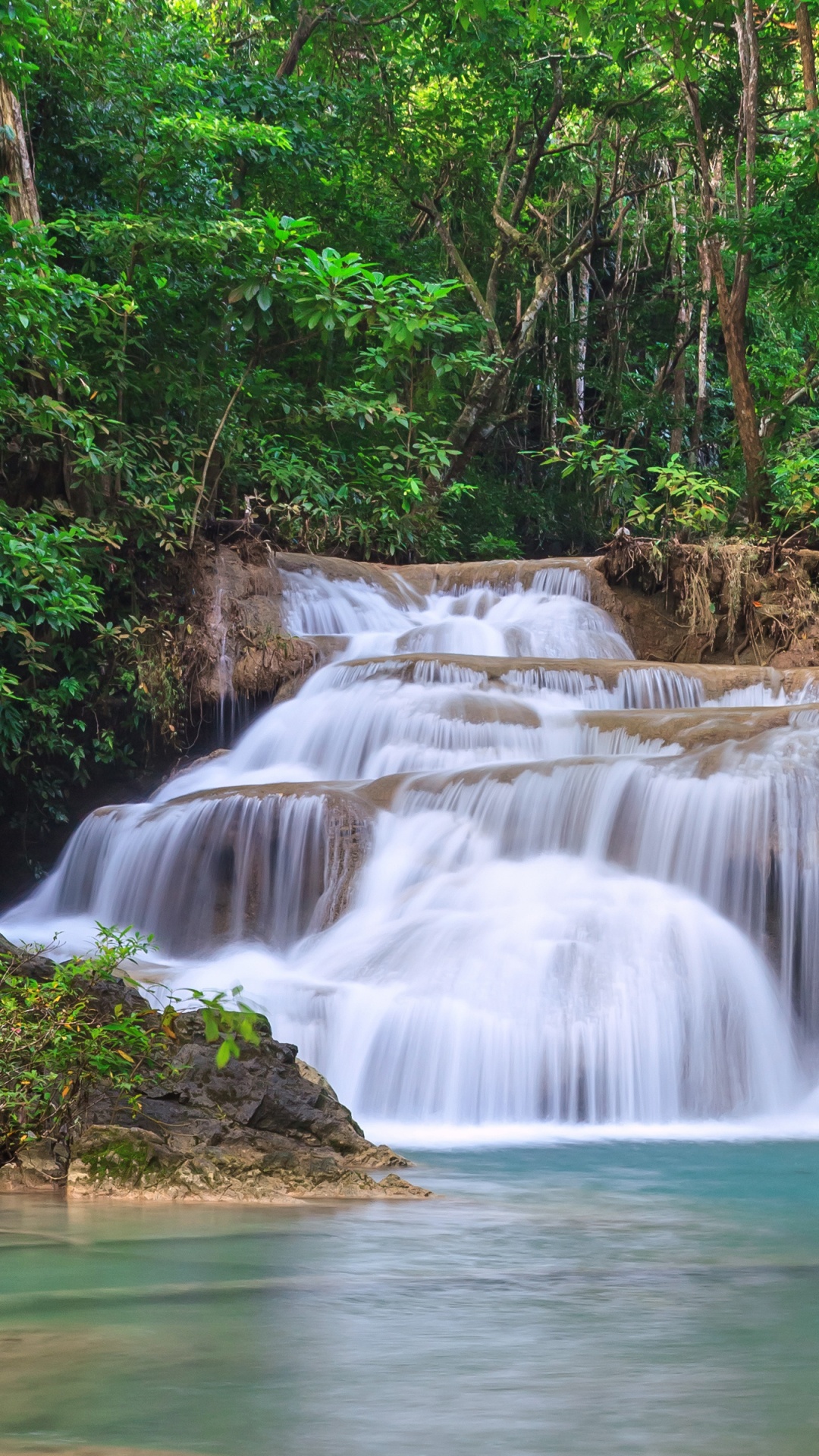 Time Lapse Photography of River. Wallpaper in 1080x1920 Resolution
