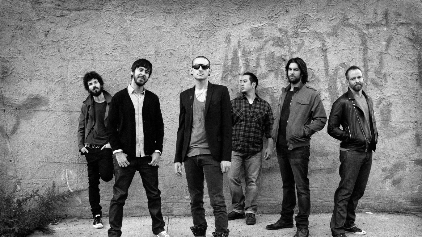 Musical Ensemble, Social Group, Standing, Snapshot, Hybrid Theory. Wallpaper in 1366x768 Resolution