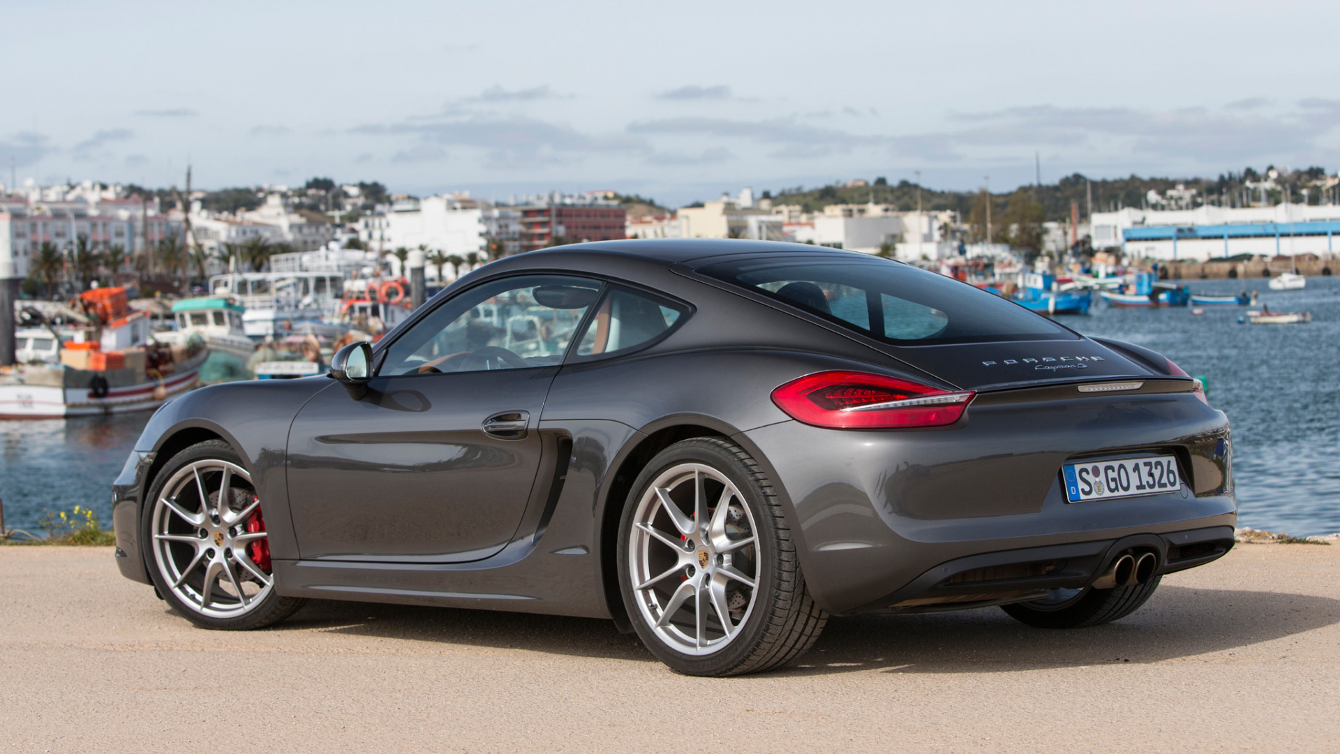 Black Porsche 911 Parked on Parking Lot During Daytime. Wallpaper in 1920x1080 Resolution