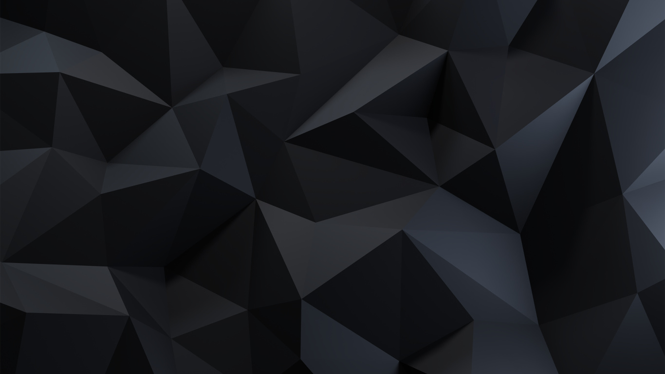 Black, Color, Grey, Triangle, Symmetry. Wallpaper in 1366x768 Resolution