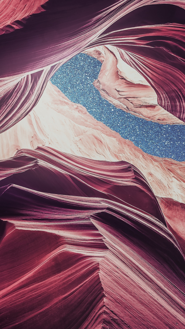 Pintura Abstracta Rosa y Blanca. Wallpaper in 750x1334 Resolution