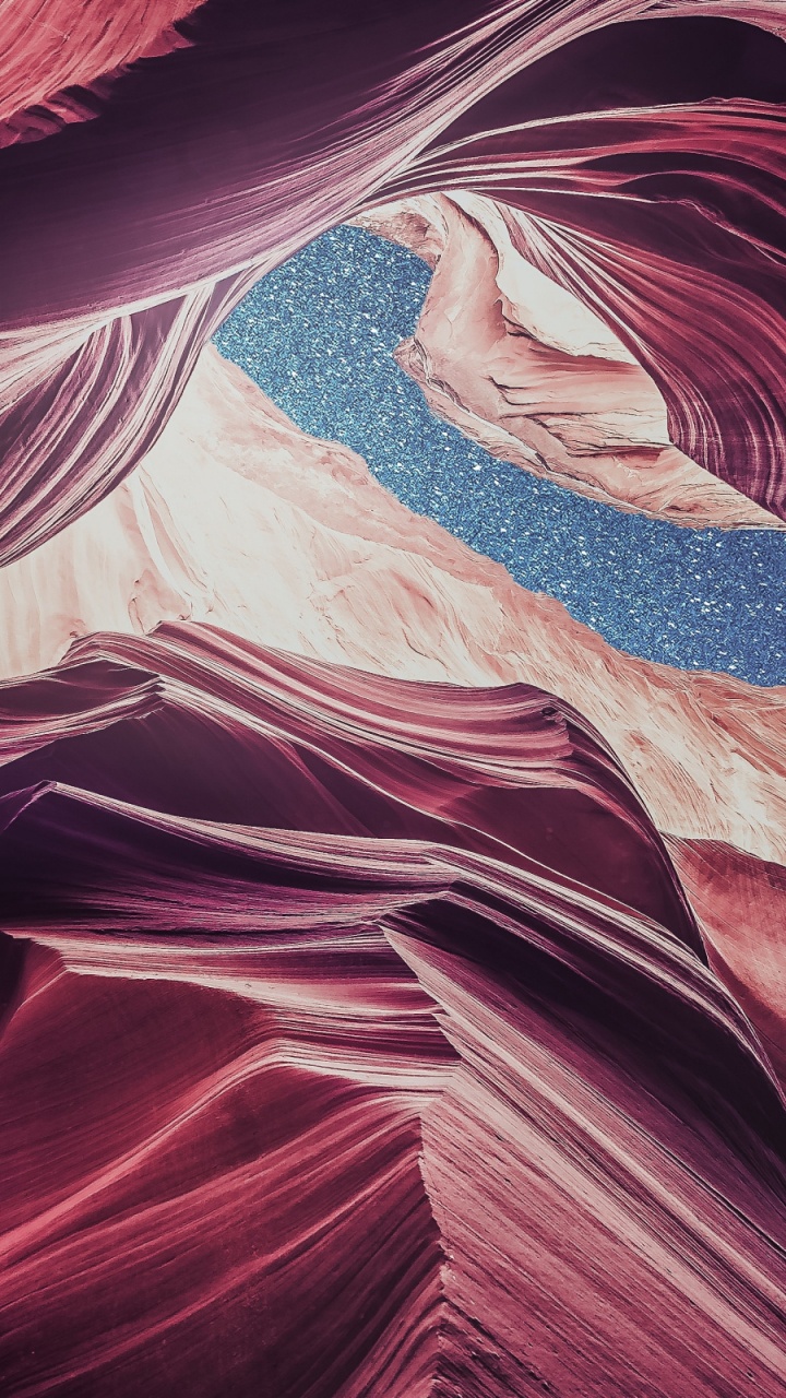 Pink and White Abstract Painting. Wallpaper in 720x1280 Resolution