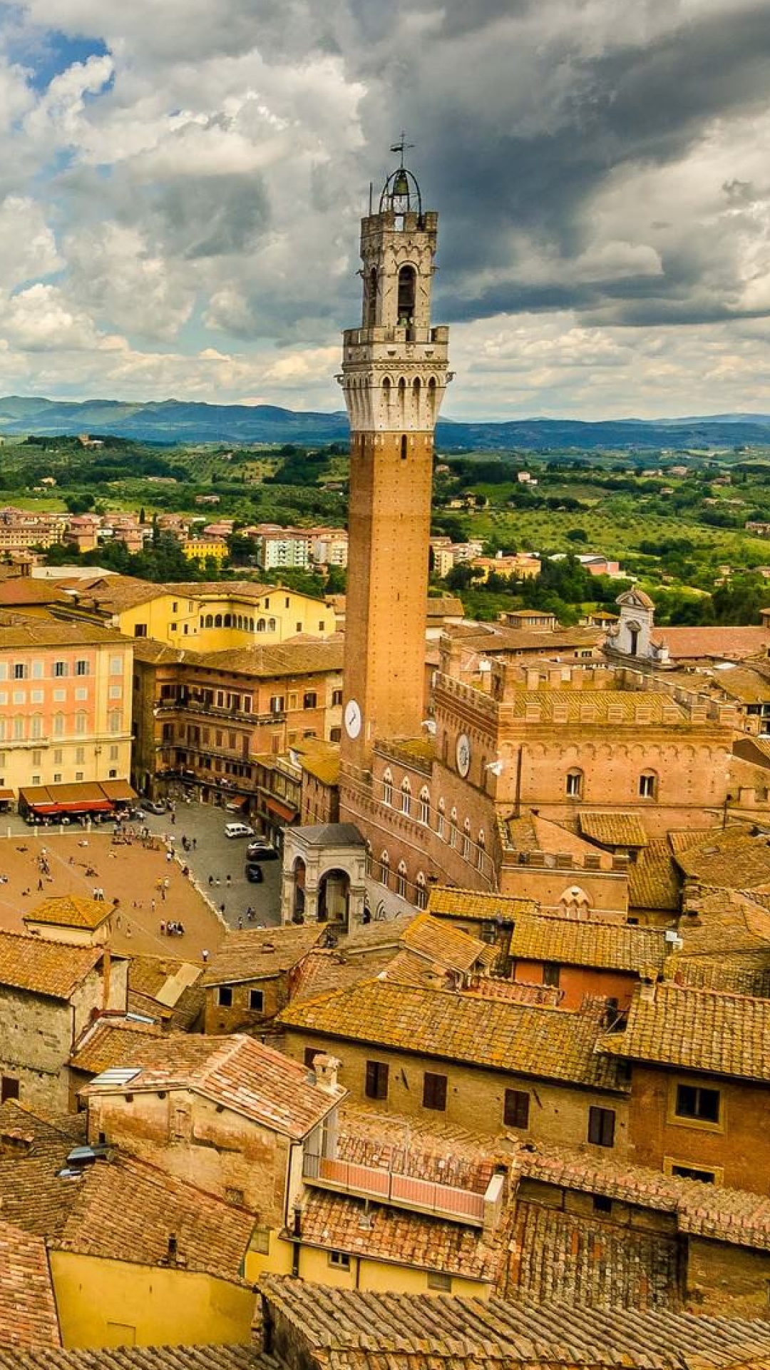 Vista Aérea de Los Edificios de la Ciudad Durante el Día.. Wallpaper in 1080x1920 Resolution