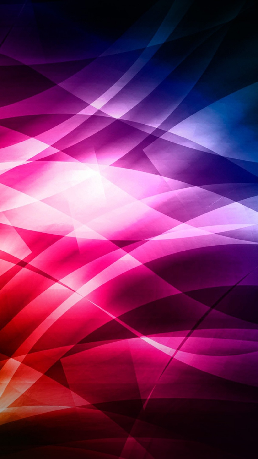 颜色, 紫色的, 光, 对称, 红色的 壁纸 1080x1920 允许