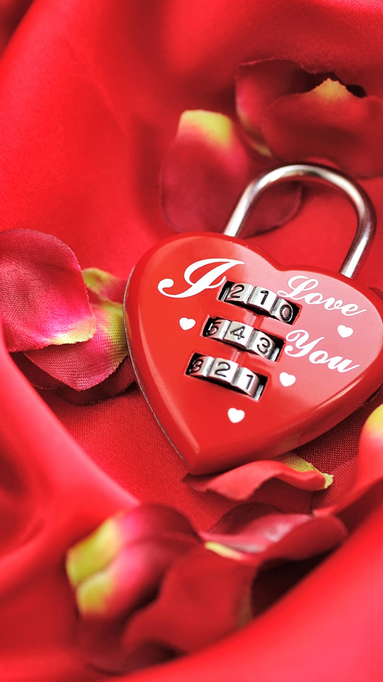 Red, Valentines Day, Heart, Love, Music. Wallpaper in 750x1334 Resolution