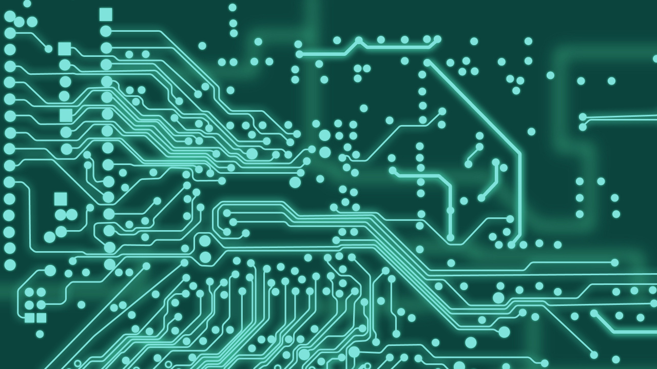 Grüne Und Schwarze Abstrakte Abbildung. Wallpaper in 1280x720 Resolution